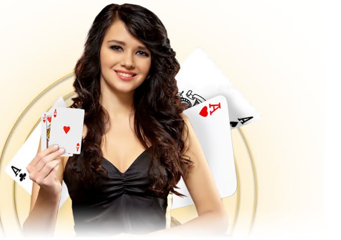 Antarmuka meja baccarat live casino erek28 di layar smartphone Android